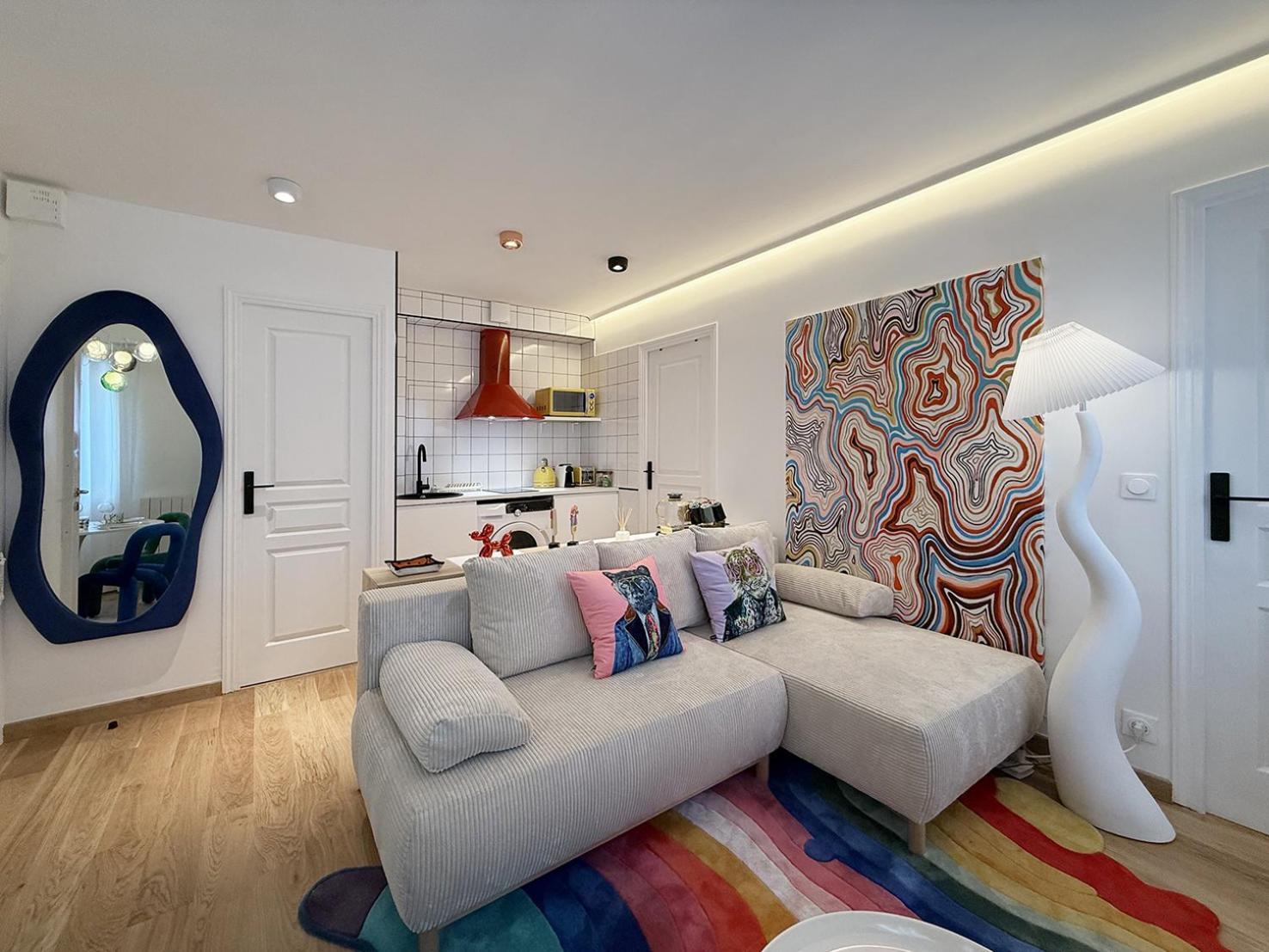 Pop Art & Vibrant Parisian Flat Ac Near Opera *